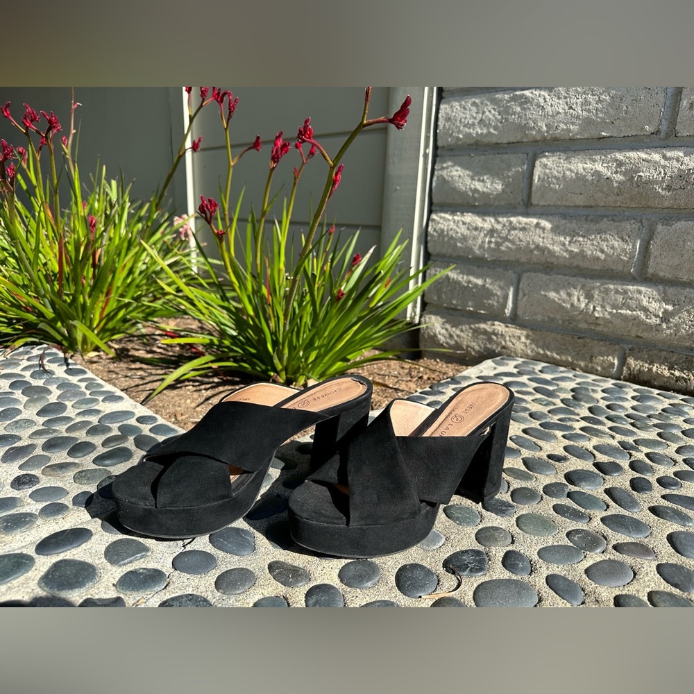 Chinese Laundry block heels